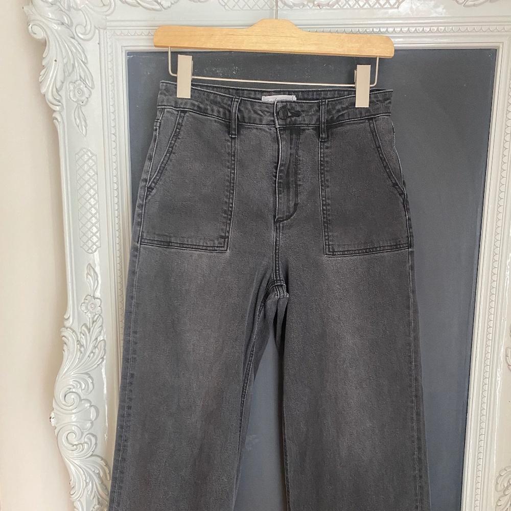 Carly Jean LA Hendrix charcoal denim